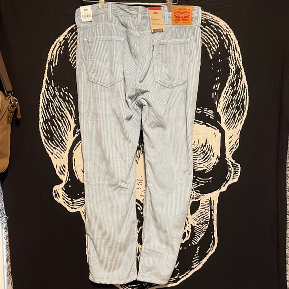 Levis men 514 straight light blue corduroy pants (2 sizes available) - Picture 2 of 6